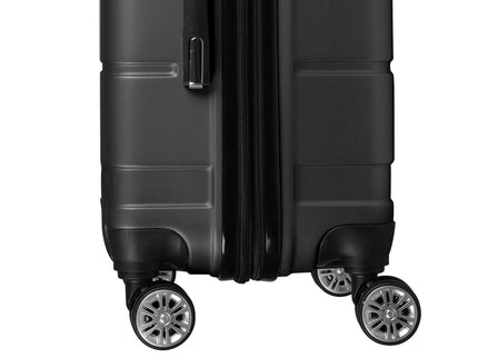 Slimbridge 28" Inch Expandable Luggage Black 28 inch-1864184370001219588