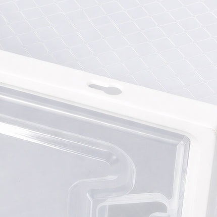 Stacked Shoe Rack Storage Boxes 12 Pcs Stackable Clear Plastic Display Cases-2065254306415775748