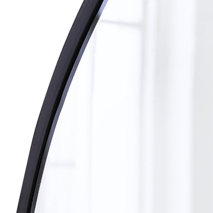 Wall Mirror Round Shaped Bathroom Makeup Large-1975420485088972804