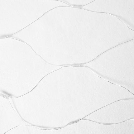 320LED Fairy Lights Net Mesh Curtain Warm white-1973193615828193284
