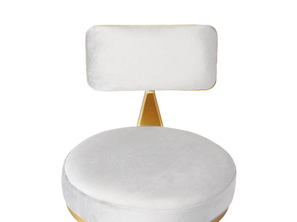 Levede 1x Bar Stools Kitchen Stool Chair White-1864183228617854980