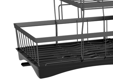 Toque Dish Drying Rack Plate Drainer Cup Holder-1954802487785558020
