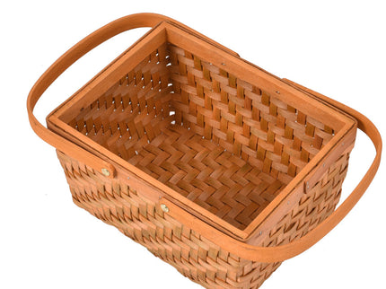 Picnic Basket Baskets Outdoor Deluxe-1864183150641549316