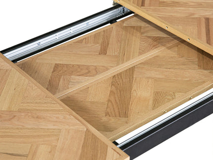 Levede Dining Table Extendable Rectangle Kitchen-1910112199381225476