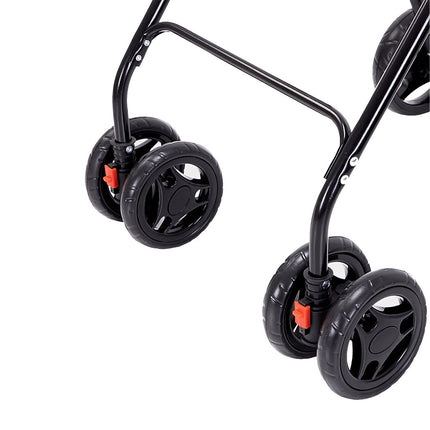 PaWz Two-tier Pet Stroller Double Dog-1973193720190865412