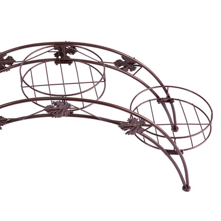 2X Plant Stand Outdoor Indoor Metal Bronze-1973193771344596996