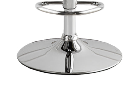 Levede 1x Kitchen Bar Stools Gas Lift Silver-1864183229758705668