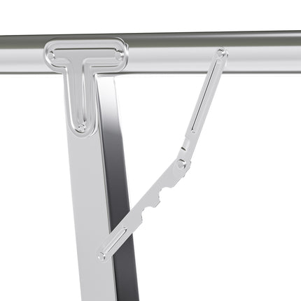 Levede Adjustable Clothes Drying Airer Foldable 150-240cm-1973193572329066500