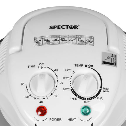 Spector Air Fryer Electric Convection White-1973193858435125252