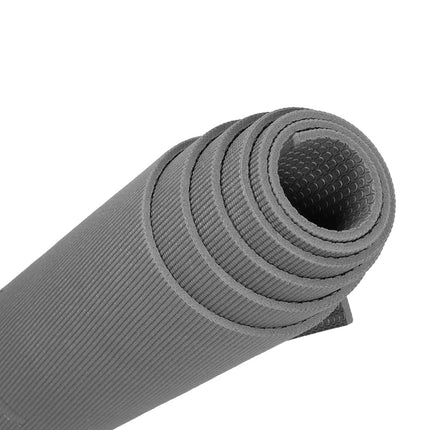 Centra Yoga Mat Non Slip 5mm Exercise Grey-1973193794945945604
