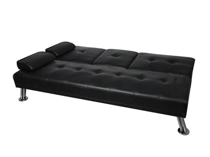 Levede Sofa Bed Adjustable Recliner Black-1942353104288747524