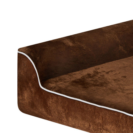 Pawz Orthopedic Dog Bed XL Coffee-1975420326355537924