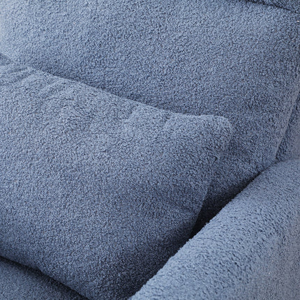 Levede Rocking Chair Ottoman Footrest With Side Pocket-1973193518579060740