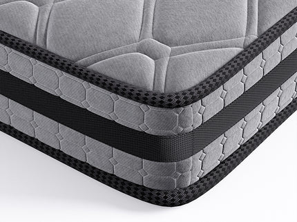 Metal Bed Frame Mattress Base Set Wood Queen-1910113214738337796