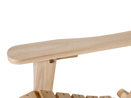 Levede Adirondack Chair Outdoor Furniture Natural-1864184449806241796