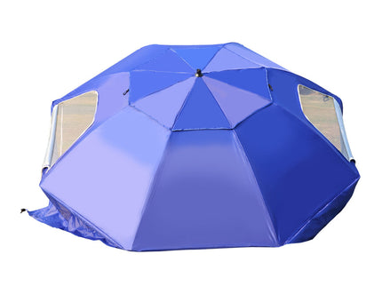 Mountview Beach Umbrella Outdoor Umbrellas Blue 2.33M-1864184685203165188
