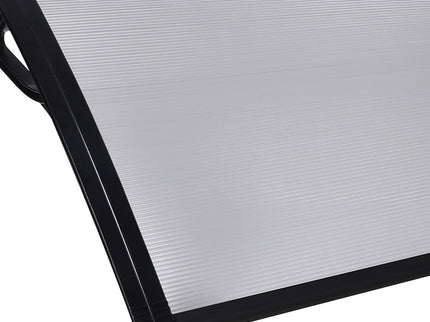 Mountview Window Door Awning Outdoor 1M X 2.4M Transparent 1x2.4M-1864184443896467460