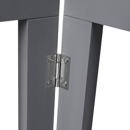 PaWz Wooden Pet Gate Dog Fence Safety Grey 100 Pack-1973193643569319940