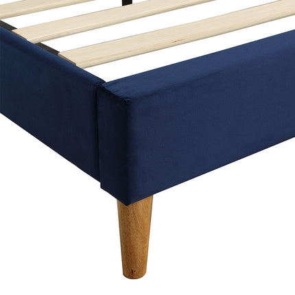 Levede Bed Frame Queen Size Mattress Blue-1973194029877301252