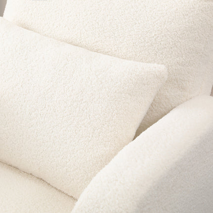 Levede Rocking Chair Ottoman Footrest With Side Pocket-1973193518386122756