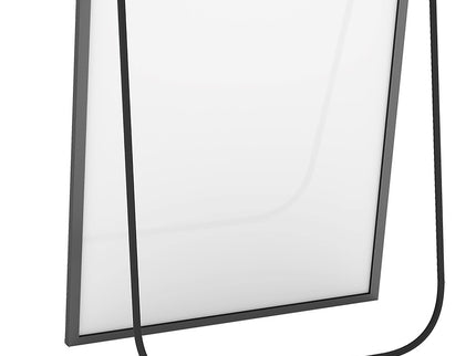 Yezi 165X60CM Full Length Mirror Wall Mounted Mirror Black-1950769998414876676