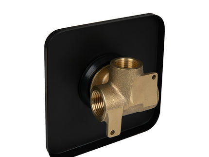 Dutxa Bathroom Shower Mixer Tap Brass Black-1910113130734817284