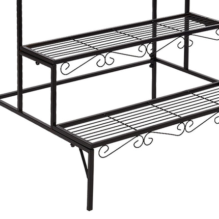 Levede Plant Stand 3 Tier Rectangle-1973193769654292484