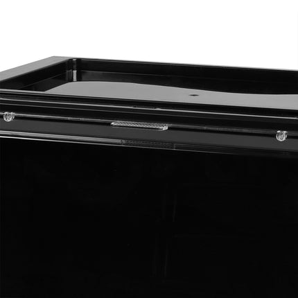 Stacked Shoe Box Acrylic Sneaker Display 6PC Black-1973193709575081988