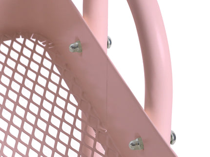 Levede 3 Tiers Kitchen Trolley Cart Pink-1917016721554804740