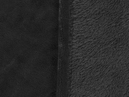 DreamZ 320GSM 220x160cm Ultra Soft Mink Black Single-1942353325391482885