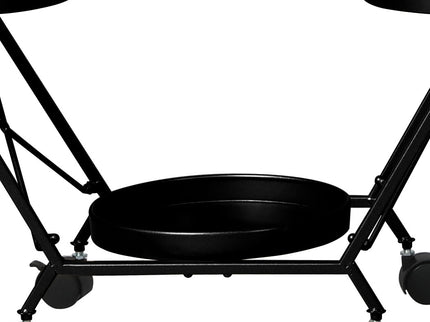 Levede Plant Stand Garden Outdoor Indoor Black-1864184724776423429