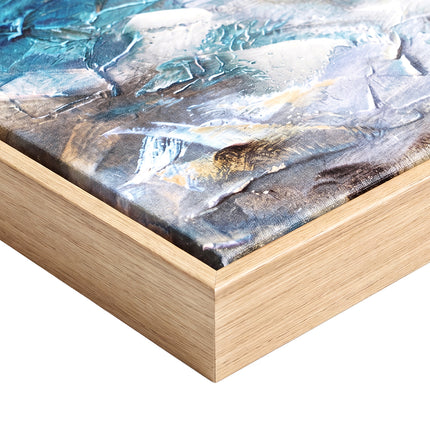 Yezi Modern Canvas Wall Art Large Framed Abstract Painting Decor 70x100cm-2061251858118348805