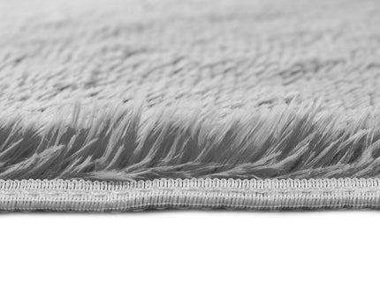 Marlow Floor Rugs Shaggy Rug Soft Large Grey 230x200cm-1864183504271708165