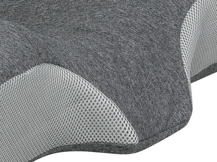 Dreamz Memory Foam Pillow Pillowcase Supprt Grey Rebound-1910149779900469253