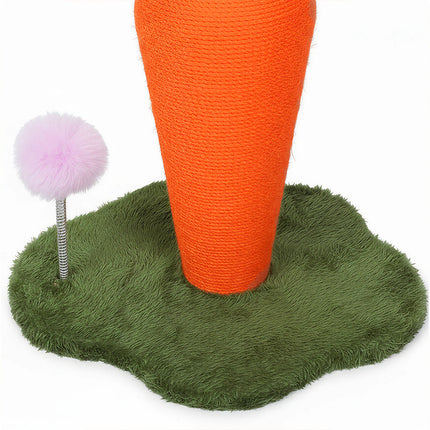 Pawz Cat Scratching Post Cute Carrot Scratching Post-2029387297723650053