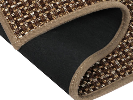 Marlow Kitchen Rug 2PCS Woven Non Slip Absorbent Brown-1910112282776571909