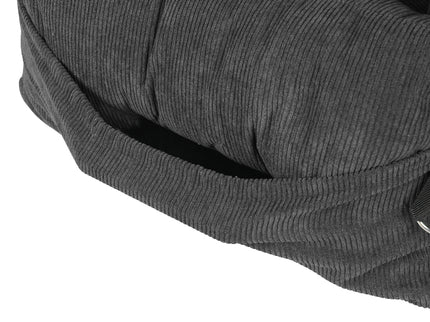 PaWz Pet Car Booster Seat Dog Protector M Grey Medium-1864184542064152581