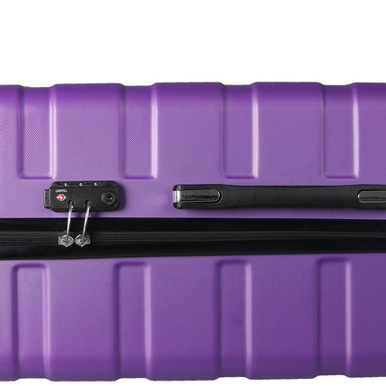 Slimbridge 3PC Luggage sets Suitcase Purple-1973193942879047685