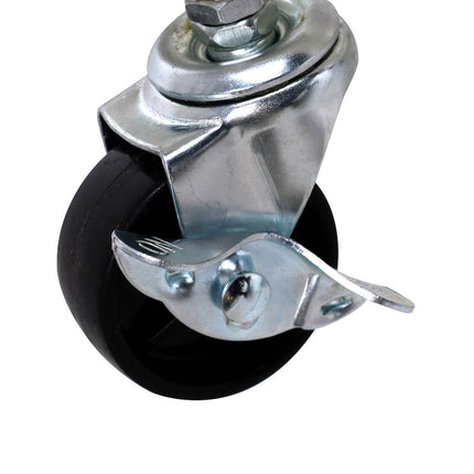 Levede 3 Tiers Kitchen Trolley Cart Grey-1973193876848119813