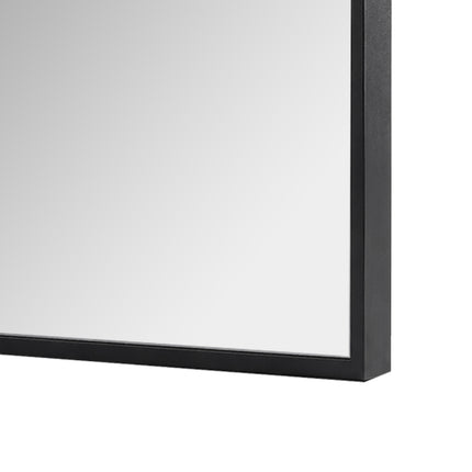 Yezi Wall Mirror Vanity Mounted Tempered Glass Aluminium Frame Bathroom Bedroom-2061251869380055045