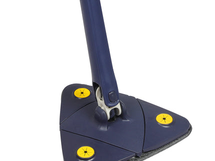 Cleanflo Cleaning Mop Dry Wet Triangle Blue-1910113307117883397