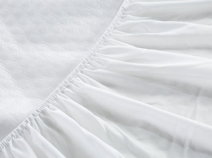 DreamZ Mattress Protector Topper Polyester Double-1910113036321034245