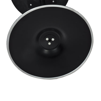 Levede 2x Round Bar Table Pub Tables Black-1975420497994846213