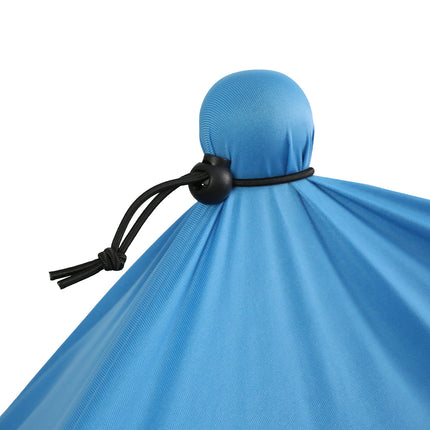 Beach Tent Camping Canopy 4-6 Person Family Sun Shade Shelter 300x300cm Blue-1973193766378541061