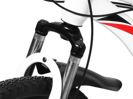 Monvelo 21 Speed 27.5'' Mountain Bicycle Black,Red,White-1864184593150775301