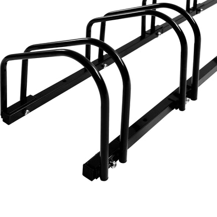 4 Bikes Stand Bicycle Bike Rack Floor-1973193702641897477