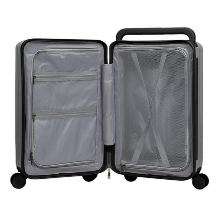 Slimbridge 26" Luggage Wide Handle Hard Case Grey-1975420323377582085