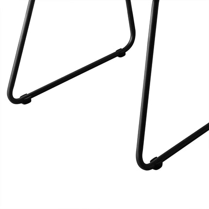 Levede 2x Dining Chairs Kitchen Table Black-1975420498745626629