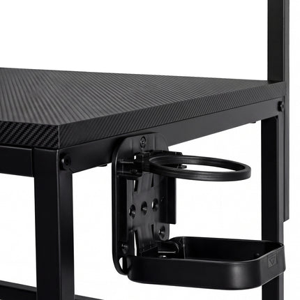 Levede Gaming Table Spacious Wear Resistan Stable Computer Desk Earphone Hook-2061251859888345093