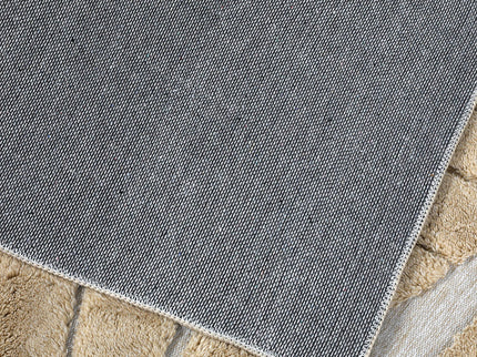 Marlow Floor Rug Soft Embossed Carpet Non Slip Plush Shaggy Rugs Leaf Pattern-1910112211456626693